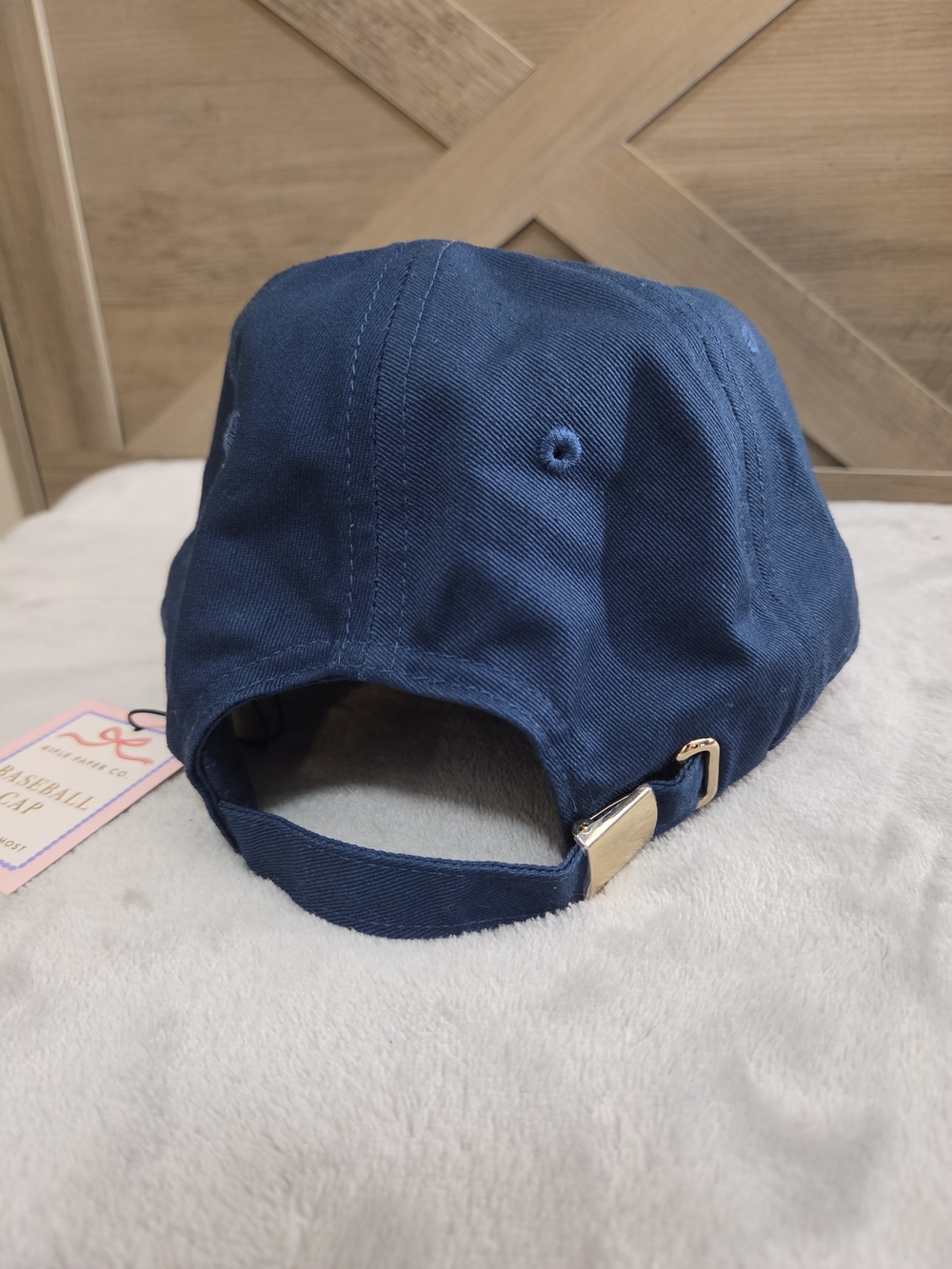 Rifle Paper Co. Ladies Night Book Club Navy Baseball Cap NWT, Adjustable OSFM - Picture 3 of 7